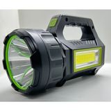 pasajdanal T95 30 W Uzun Menzilli Solar Panelli Powerbank+Usb Çıkış S.o.s Lu Ultra Güçlü Ledli Şarjlı Feneri