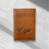 Pasaport/ruhsat/cüzdan Kılıfı - Kahve - Rustic