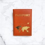 Pasaport/ruhsat/cüzdan Kılıfı - Turuncu