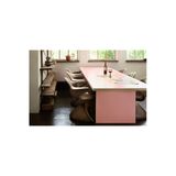PASAWOODS Bruli | Modern Pembe Dikdörtgen Masa | 280x100 Cm | Toplantı / Çalışma / Yemek Masası