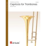 Pascal Gururlu: Trombonlar için Capriccio: Trombone Grubu: Score ve Parts
