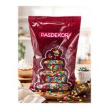 Pasdekor Mini Bonibon Çikolata Waffle Pankek Pasta Süsü 1 kg (küçük boy)