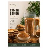 PASDO PASTACILIK Esmer Şeker / Doğal Kristal Esmer Şeker Premium Kalite Pastacılık Kahve ve Tatlılar İçin 250 GR