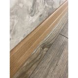 Pasha Dekor 6 cm Amber Meşe MDF Süpürgelik 10 mm Kalınlık 2.50 mt Uzunluk Kolay Montaj