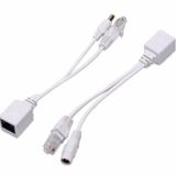 Pasif Poe Enjektör Adaptör Seti | RJ45 Ethernet Üzerinden Güç ve Veri Aktarımı | Ip Kamera ve Ağ Cihazları Için (8)