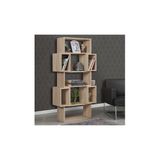 Pasific Home Box Hareketli Kutulu Raflı Kitaplık, Meşe