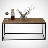 Pasific Home Cosco Dikdörtgen Orta Sehpa koyu Meşe