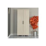 PASİFİC HOME Guzzo Tekerlekli Kiler Dolabı, Çok Amaçlı Erzak Dolabı, 80 Cm ,açık Meşe