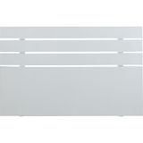 Pasific Home Huga Çift Kişilik Beyaz Yatak Başlığı 140lk / 140 cm Baza Başlık - 100 x 140 cm