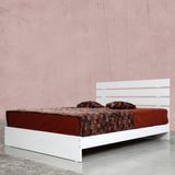 Pasific Home Huga Çift Kişilik Karyola, Beyaz, 140X190 - 140 x 190 cm