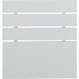 Pasific Home Huga Tek Kişilik Beyaz Yatak Başlığı 90lk / 90 cm Baza Başlık - 90 x 100 cm