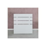 PASİFİC HOME Huga Tek Kişilik Beyaz Yatak Başlığı 90lk / 90 Cm Baza Başlık