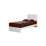 PASİFİC HOME Huga Tek Kişilik Karyola, Beyaz, 120x200