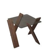 Pasific Home Roman Koyu Meşe Mini Sehpa