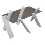 Pasific Home Roman Maxi Beyaz Orta Sehpa