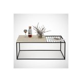 Pasific Home Zinus Metal Orta Sehpa, Meşe