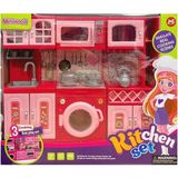 PASİFİK MİNİ WORLD KİTCHEN YQL153-2 MUTFAK SETİ 3 LÜ 36M+