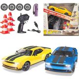 Pasifik Oyuncak Pasifik Kumandalı Dodge Challenger Drift Araba 93217 4WD R/c 2.4ghz USB Işıklı 6+ - Renkli