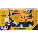 Pasifik Toys 689-12 Prestij, Uzaktan Kumandalı Şarjlı Kepçe - Sarı