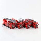 Pasifik Toys Metal Kafalı , Çek-Bırak ,4'lü Itfaiye Seti Fonksiyonlu Kaliteli Malzeme Standartlara Uygun Ürünler