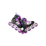 Pasifik Toys Mor Pasifik Işıklı Ayarlanabilir Silikon Paten 4 3 - 4 Yaş Tek Sıra
