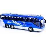 Pasifik Toys Sürtmeli Mavi Oyuncak Otobüs Sağlığa Zararsız Malzeme ile Üretilmiş Eğlenceli Araç
