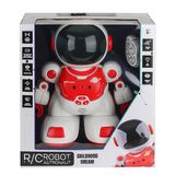 Pasifik Toys Uzaktan Kumandalı Akıllı Astronot Robot Işıklı Sesli Kırmızı Db05