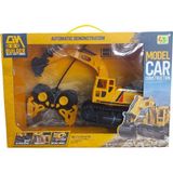 Pasifik Toys Uzaktan Kumandalı Şarjlı Iş Makinesi - Renkli