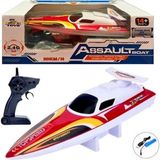 Pasifik Uzaktan Kumandalı Sürat Teknesi 882 Assault Boat F/f 2.4ghz R/c 20KM/H Şarjlı 14+ - Renkli