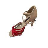 Pasion Kırmızı Tango, Dans Ve Salon Ayakkabısı 10 Cm 15 Pont Kapalı Topuk