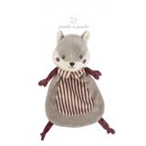 Pasito a Pasito Cherry Strips Sincap Uyku Arkadaşı – Yumuşak Peluş Doudou, 0+ Ay Bebek Oyuncağı, Yenidoğan ve 0+ Ay