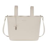 Pasito a Pasito Icon Crossbody Bebek Bakım Çantası Cream | Anne Bebek Organizer Çantası | Su Geçirmez Eko Deri | Termal Biberon Cepli | Bebek Arabası Uyumlu | Krem