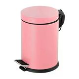 Paslanmaz Banyo-Mutfak Pedallı Çöp Kovası - 3 Litre Kapasite