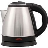 Paslanmaz Çelik 1,2 Lt Otel Su Isıtıcı Kettle Gümüş Renk