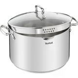 Paslanmaz Çelik 18/10 Tencere Tefal Duetto+G7196455 28 Cm İndüksiyon 10 Litre Bulaşık Makinesinde Yıkanabilir