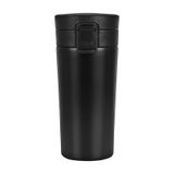 Paslanmaz Çelik 380 ml Çay Kahve Mug Termos Bardak - AL3114 Siyah