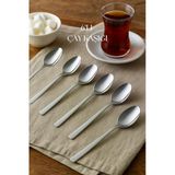 Paslanmaz Çelik 6 Lı Çay Kaşığı Seti