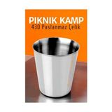 Paslanmaz Çelik Bardak – Kamp, Piknik Ve Mutfak İçin Dayanıklı Metal Bardak 719313