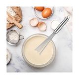 Paslanmaz Çelik Boncuk Çırpıcı – Ergonomik Tasarım, Dayanıklı ve Pratik Mutfak Çırpma Teli, Yumurta, Süt, Krema, Sos, Hamur Karıştırıcı, Profesyonel ve Ev Kullanımı Için (30 Cm)