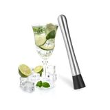 Paslanmaz Çelik Buz Kırma Ezme Çubuğu Mojito Kokteyl Yapma Tokmağı Nane Limon Meyve Ezici Muddler