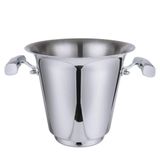 Paslanmaz Çelik Buz Kovası - Parti Etkinliği ve Toplama için Tong Barware Serveware ile Taşınabilir Çift Duvar Buz Kovası