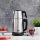 Paslanmaz Çelik Çay Makinesi 1800 W, Renkli, Modern ve Şık Tasarım - Açık Bej