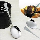 Paslanmaz Çelik Çok Amaçlı Servis Kaşığı 21 cm 2’li Set - Çok Renkli