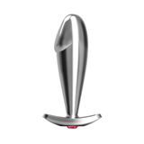 Paslanmaz Çelik Dildo Pürüzsüz Metal Anal Butt Plug Gizli Paket