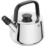 Paslanmaz Çelik Düdüklü Su Isıtıcısı, 1,5 L, Beyaz, Dayanıklı ve Kullanışlı Tasarım - 1BW-Beyaz