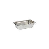 Paslanmaz Çelik Gastronom/gastronorm Küvet Gn 1/4-65 (26,5 x 16,2 x 6,5 Cm) - Ahşap