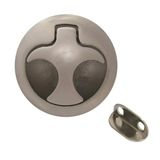 Paslanmaz Çelik Gömme kulp 61mm Kilitsiz