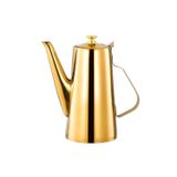 Paslanmaz Çelik Kapaklı Düşük Kalite Restoran için Street Chrome 1500 ml Sürahi mt275sr