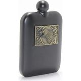 Paslanmaz Çelik Kartal Tasarımlı 6 Oz Matara