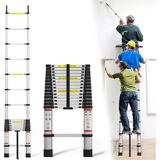 Paslanmaz Çelik Katlanır Merdiven 3.9 Metre